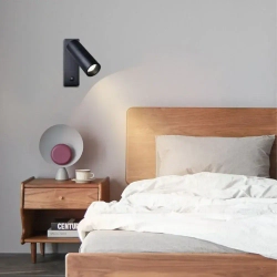 Светильник настенный светодиодный поворотный, 3000К, 7 Вт