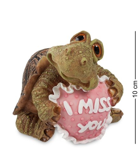 TR-5191-MB Фигура бол. Черепаха «Скучаю» (Sealmark)