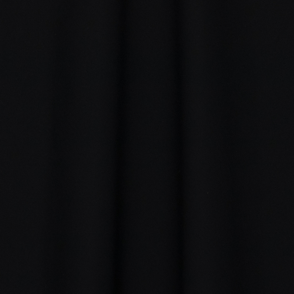 Поплин чёрного цвета (113 г/м2)