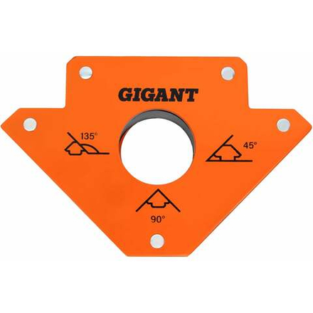 Угольник магнитный стрелка 75LBS (45, 90, 135 град; усилие 34 кг) Gigant G-0512