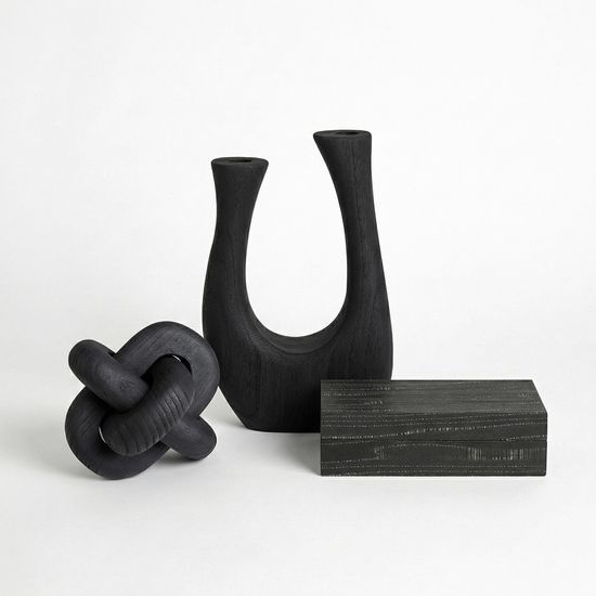 Ваза деревянная ACCESSORIES, FRATELLI BARRI