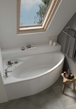 Ванна акриловая Santek Эдера 170х110 пристенная (1.WH50.1.662)