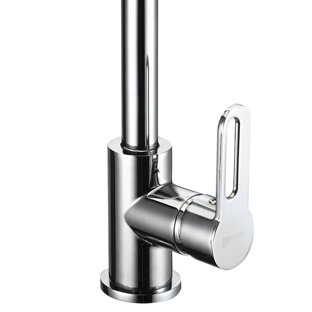 СМЕСИТЕЛЬ ДЛЯ КУХНИ С ГИБКИМ ИЗЛИВОМ ХРОМ LM6006C СОУЛ