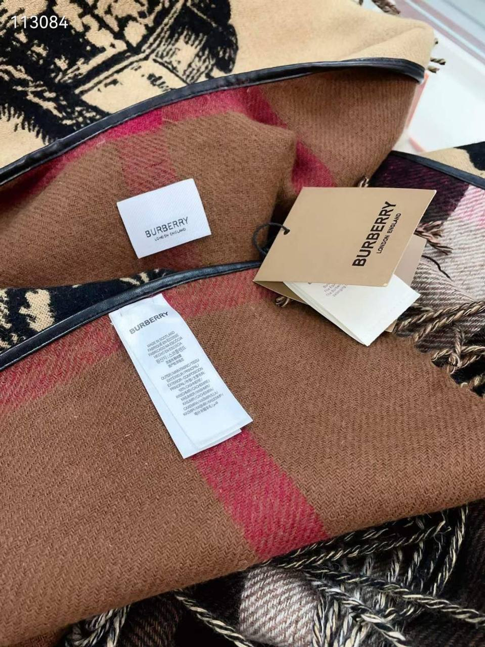 Пончо Burberry, арт. 457355568