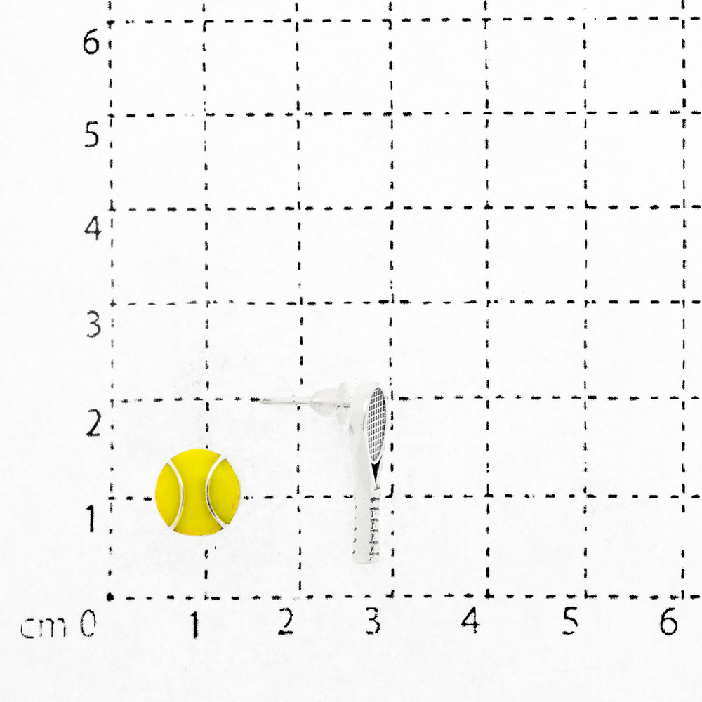 "Теннис" серьги из коллекции "Olympic" от Jenavi