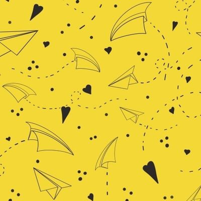 paper airplane бумажный самолетик