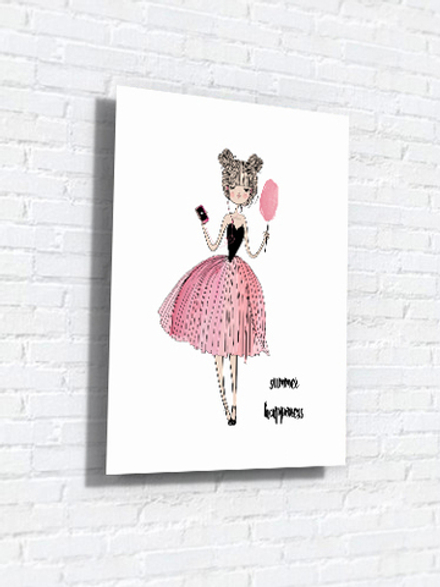 Интерьерная картина в технике цифровой печати. АРТ 107 Детская