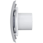 Вентилятор накладной BREEZE D100 обратный клапан Gray metal