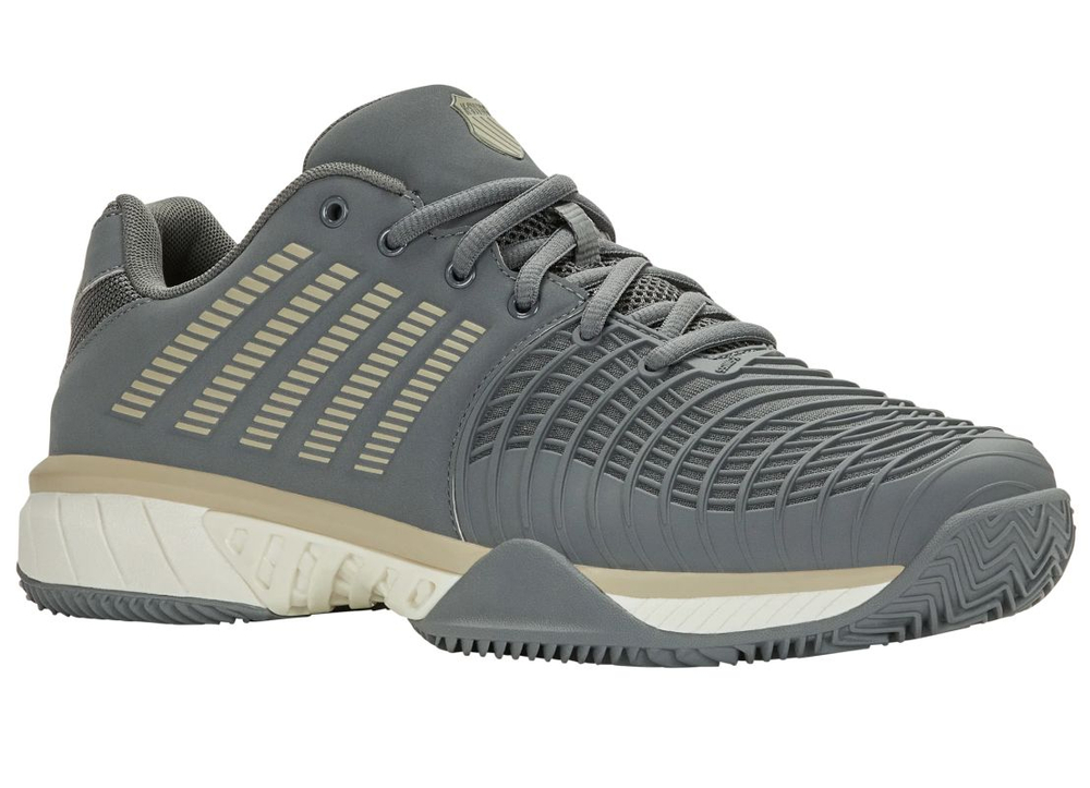 Мужские кроссовки теннисные K-Swiss Express Light 3 Clay - turbulence/egret/pale khaki