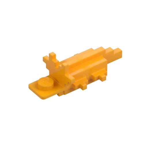 Пиксельное тело аксолотля 86879 Bright Light Orange