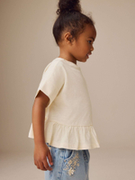 Футболка для девочки Next E51-285, Молочный