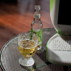 Набор бокалов для воды 6шт 300мл IVV Vintage разноцветные Италия фото