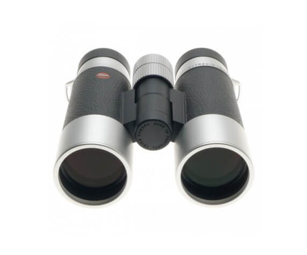 Бинокль Leica SilverLine 10x42, кожа, серебристый корпус - фото 2