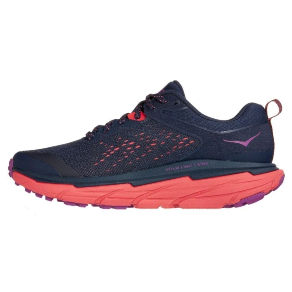 Кроссовки женские HOKA W CHALLENGER ATR 6 WIDE Black Iris / Hot Coral