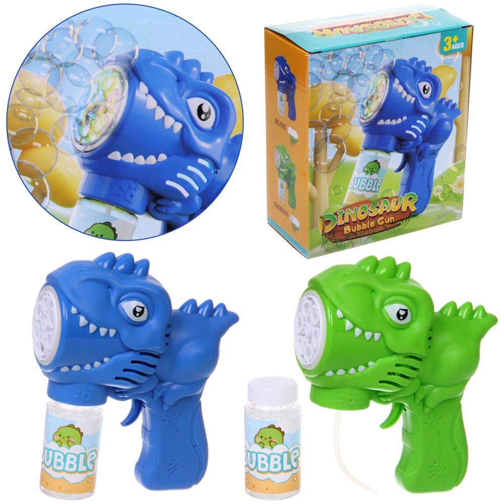 Мыльные пузыри «Тиранозавр», 16*13,5 см, 50 мл, на батарейках (АА 4 шт, в компл не входят)