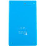 Калькулятор настольный DELI "1589" 12 разрядный, 166х104х15  мм, синий