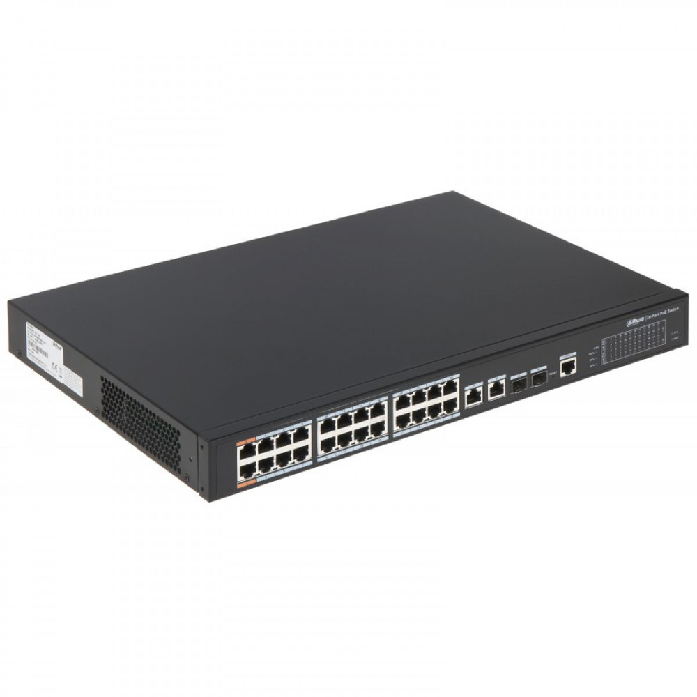 Сетевой PoE коммутатор DahuaDH-PFS4226-24ET-360