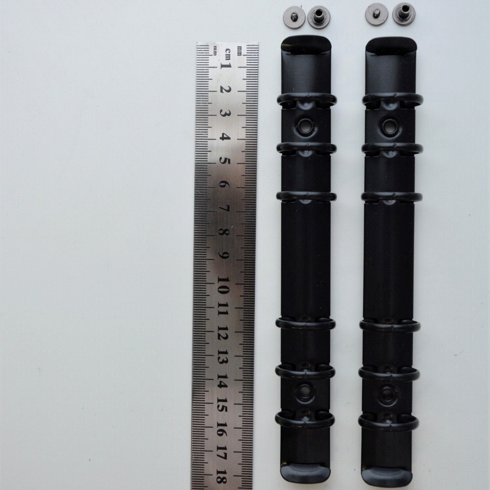 Кольцевой механизм А6, диаметр колец 2см. Цвет: черный