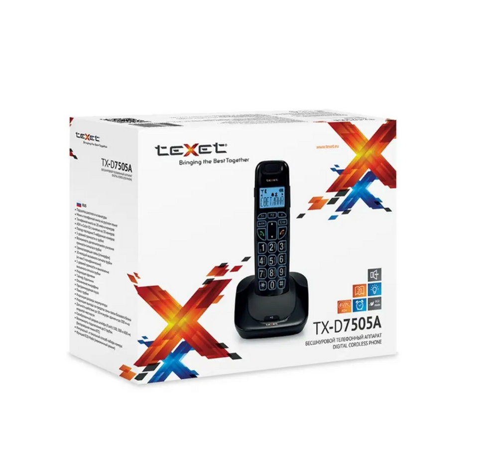 Радио Телефон Texet TX-D7505A Dect