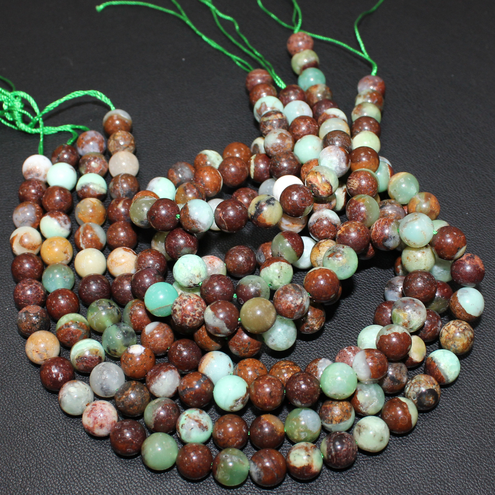 Хризопраз бусины 6мм 8мм 10мм