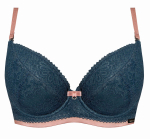Бюстгальтер пуш-ап Zoya (Размер: 75C) (Цвет: темно-бирюзовый)