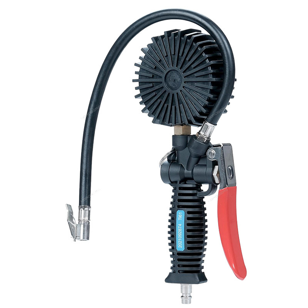 NORDBERG (TI61) Пистолет для подкачки колес с манометром 80 мм