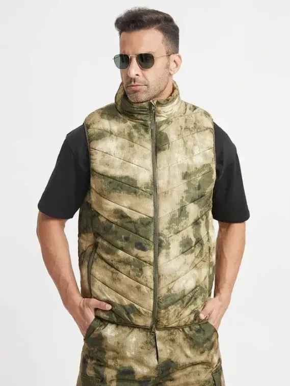 Тактическая жилетка безрукавка Мох