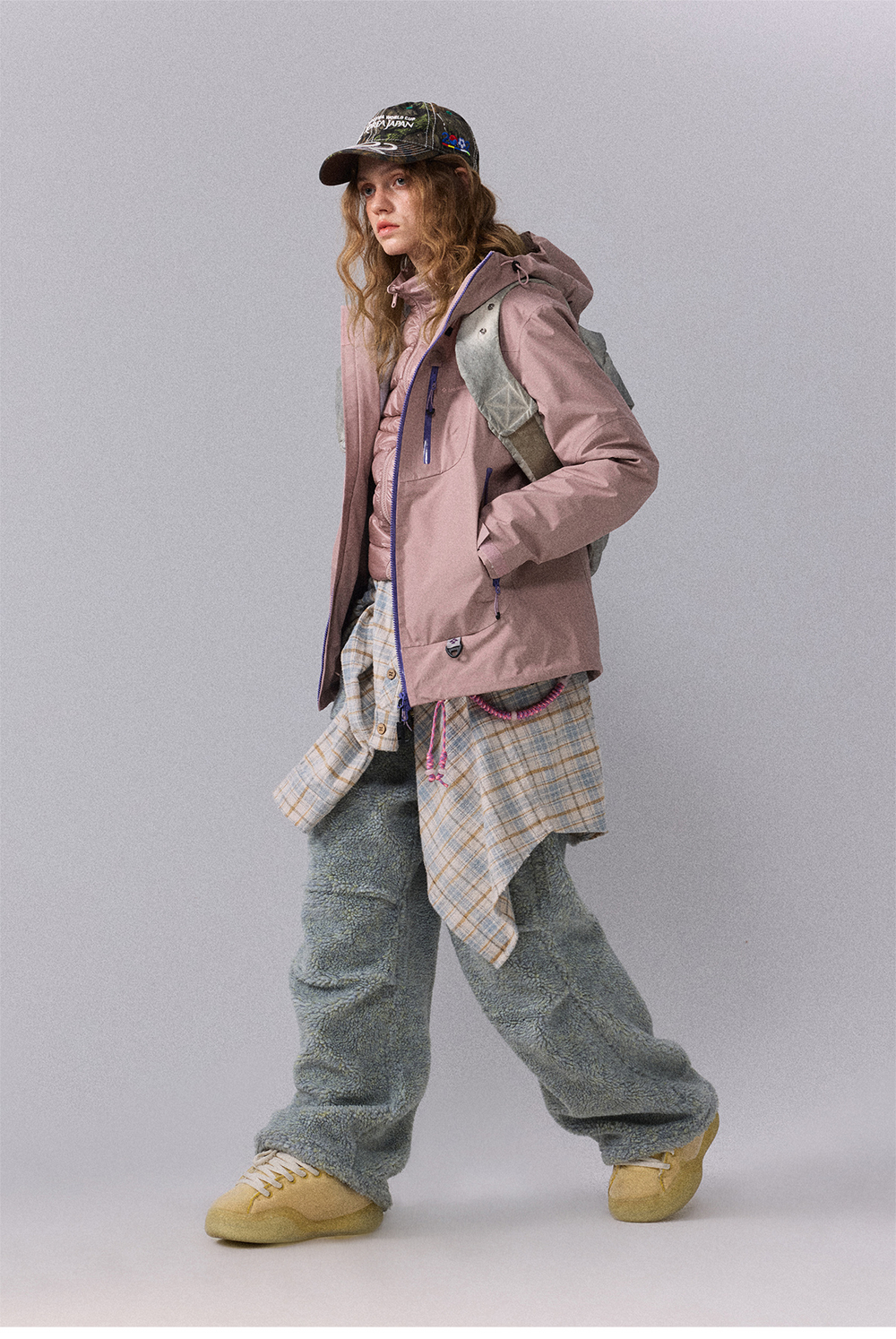 Куртка Nothomme Monterest Women's "Empty Mountain Rain" 3-in-1 C6 Waterproof Hiking Jacket with Detachable Down Vest