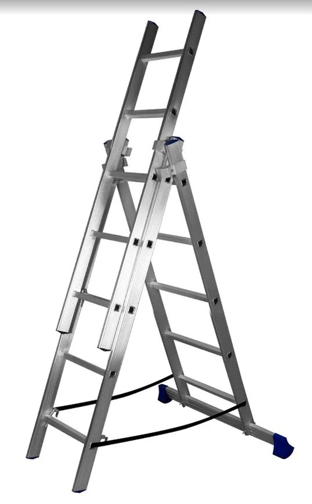Лестница алюмин.  3секц*  5ступеней (1,46м-2,05м-2,58м) / МОНТАЖНИК
