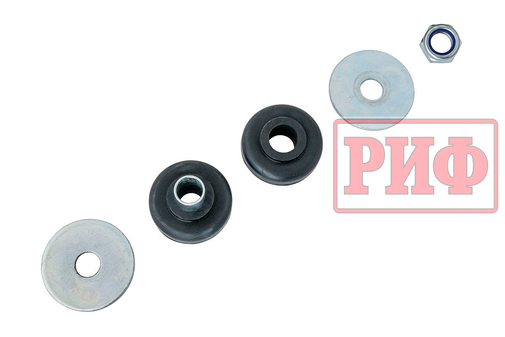 Амортизатор усиленный "Арктика" передний Toyota Land Cruiser 100 штатный и лифт 0- 25 мм РИФ