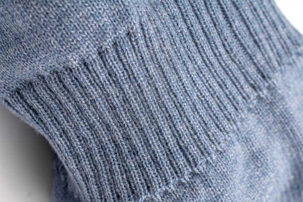 Шлем весенний/осенний вязаный (Деним) ОРЕО*