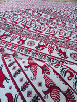 Гобелен в русском стиле Мезенка ширина 140 см