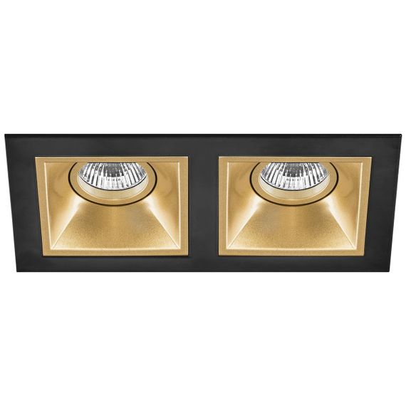 Комплект из светильников и рамки Lightstar Domino Quadro (214527+214503+214503) D5270303