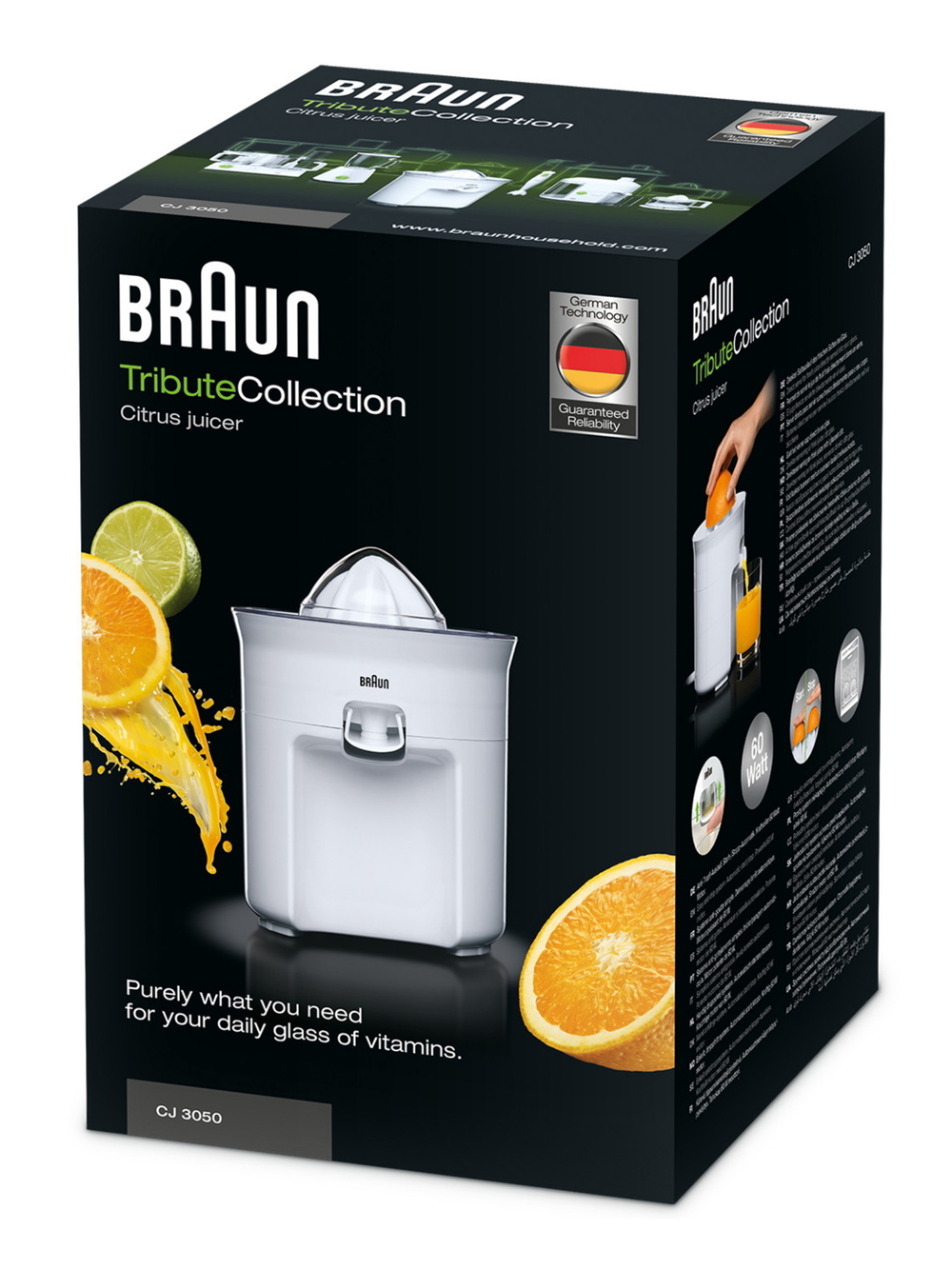 Соковыжималка Braun Tribute CJ3050WH