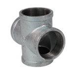 Крест прямой чугун Ду 40 (1 1/2") ВР/ВР Fittex PLUS