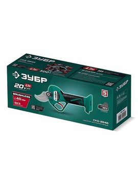 ЗУБР 20 В, 40 мм макс. рез, без АКБ (LMS), секатор аккумуляторный (СКБ-2040)