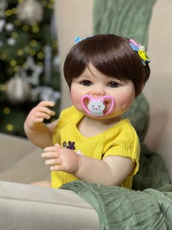 Кукла Реборн виниловая 55см в пакете (FA-563)