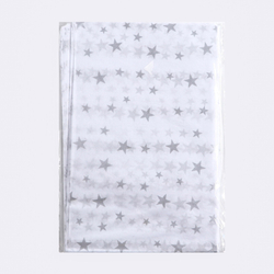 Бумага упаковочная тишью "Звездочки",50 х 66 см 956146 набор
