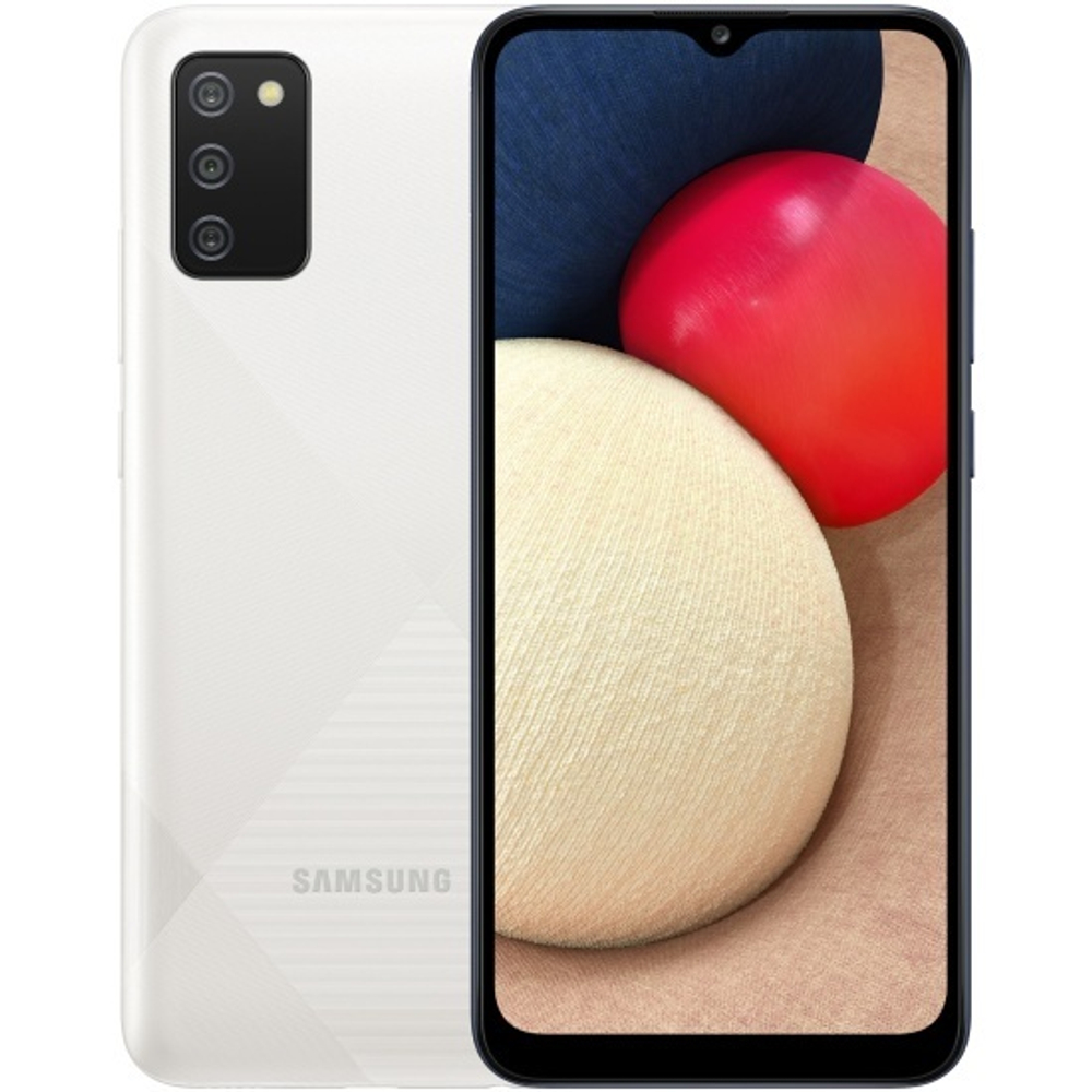 Смартфон Samsung Galaxy A02s White (SM-A025FZWESER) (4G LTE)