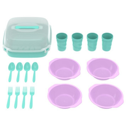 Набор д/пикника "Пятница" на 4 персоны 17предм