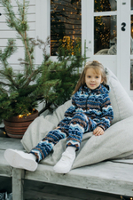 Комбинезон флисовый с карманами и съемным капюшоном "Лапландия"