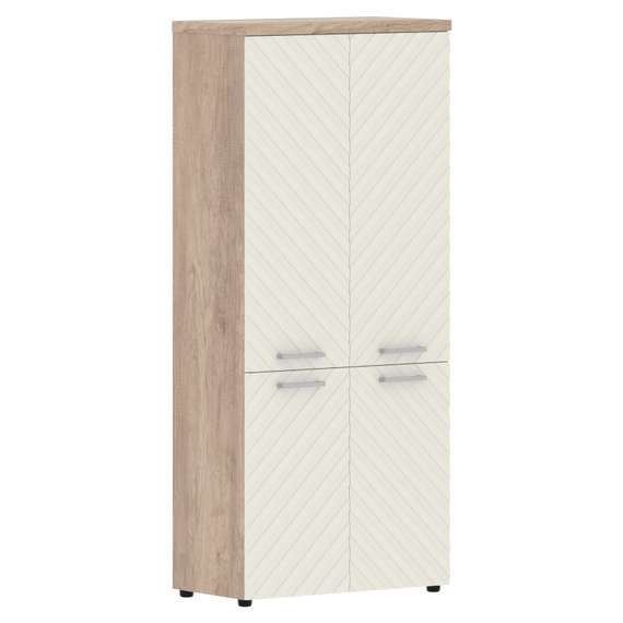 Шкаф со средними и малыми дверьми TLHC 85.3  856х450х1968 TORR LUX