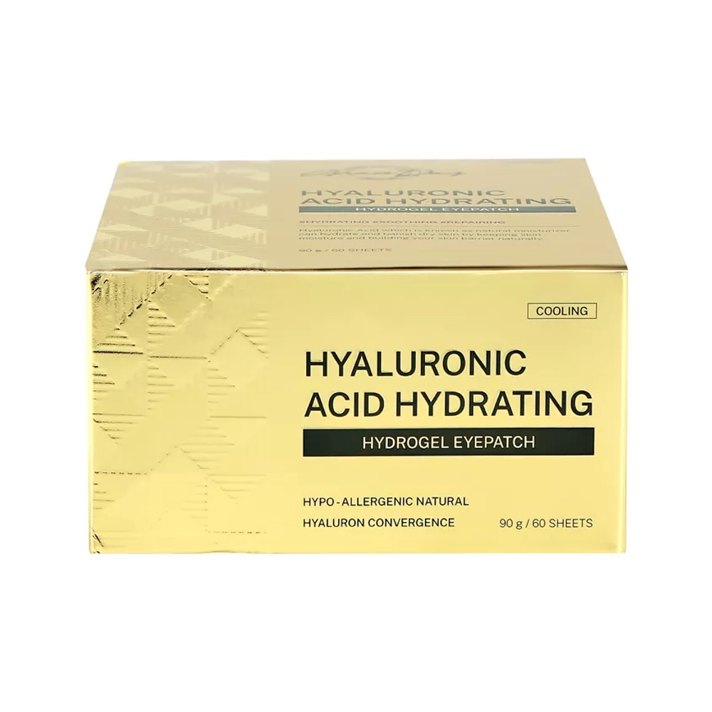 Патчи с гиалуроновой кислотой Grace Day Hyaluronic Acid Hydrating Hydrogel Eyepatch, 60 шт