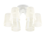 AK4031/6 WH белый 96W D600*290 (ПДУ РАДИО 2.4)