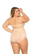 Бюстгальтер с мягкими бесшовными чашками на косточках (Размер: 70F) (Цвет: бежевый)