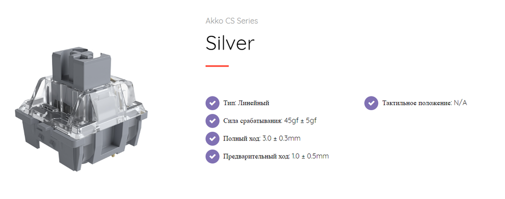 Игровая Клавиатура Akko 3098S Dracula Castle RGB ASA RGB Hot-Swap/CS Silver Switch