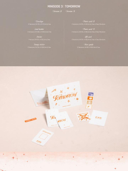 Альбом TXT - MINISODE 3: TOMORROW WVS ALBUMS 2 Version SET