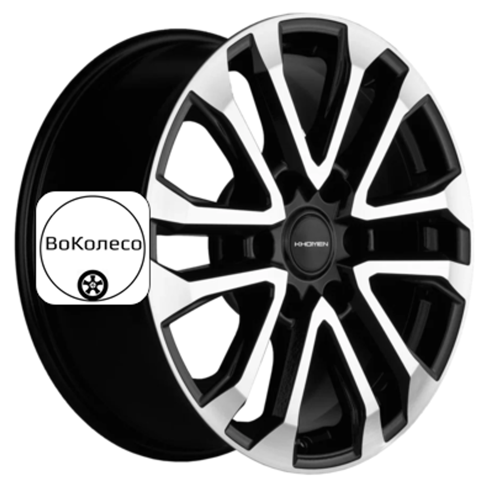 7,5x18/6x139,7 ET36 D100,1 KHW1805 (Tank 300/500) Black-FP Khomen Wheels