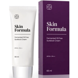 Skin Formula Fermented Oil Free Sunblock Cream SPF50+ PA+++ Солнцезащитный крем c увлажняющим и успокаивающим действием 65 гр