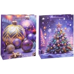 Пакет подарочный «Елкины подарки» 26*32*10 см, микс